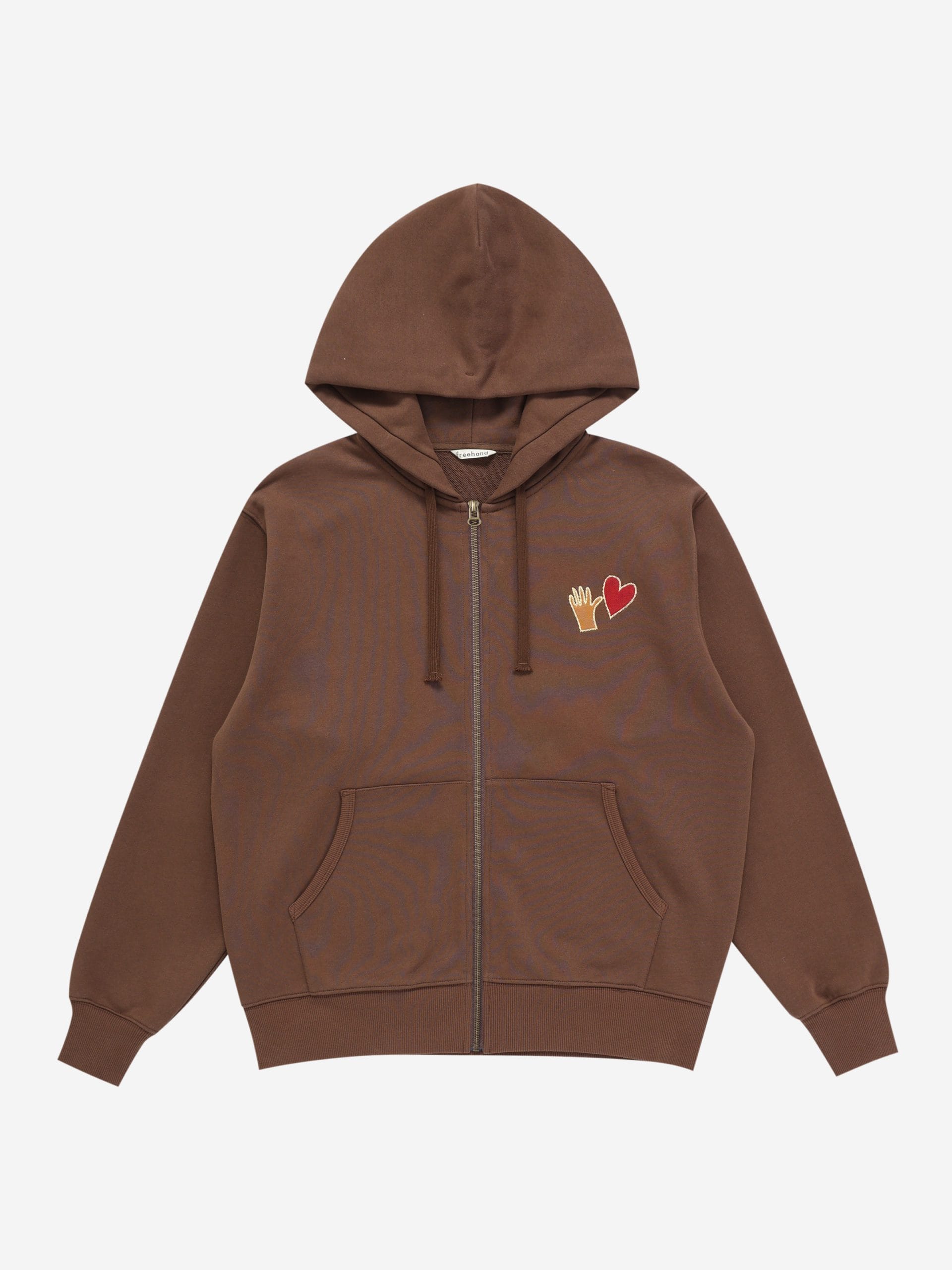 HEART ZIP HOODIE