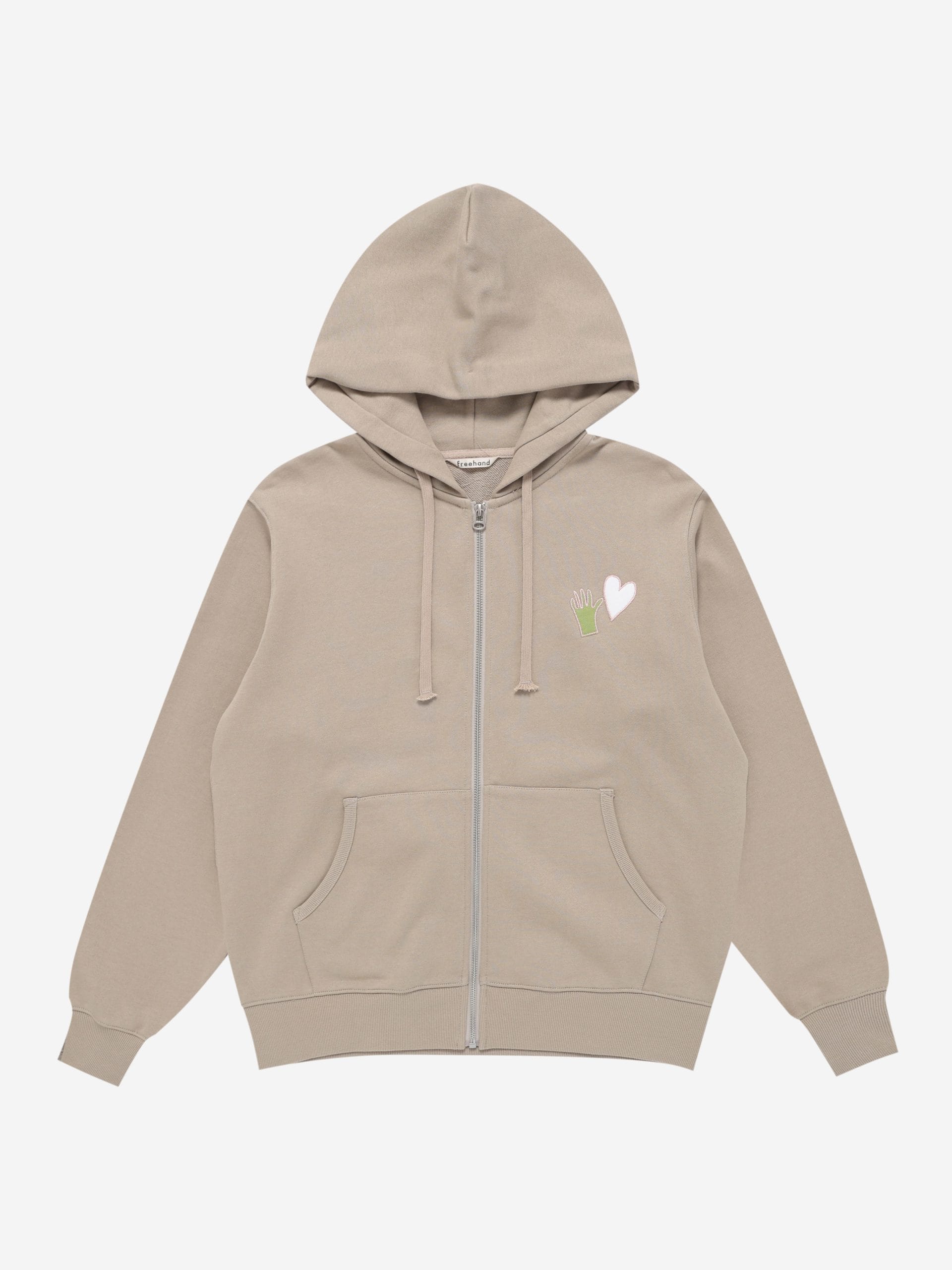 HEART ZIP HOODIE
