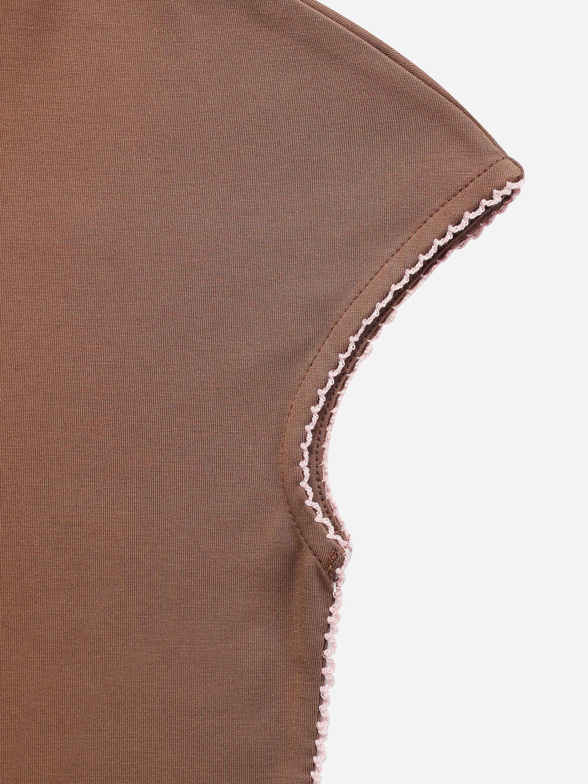 LACED SLEEVELESS TOP