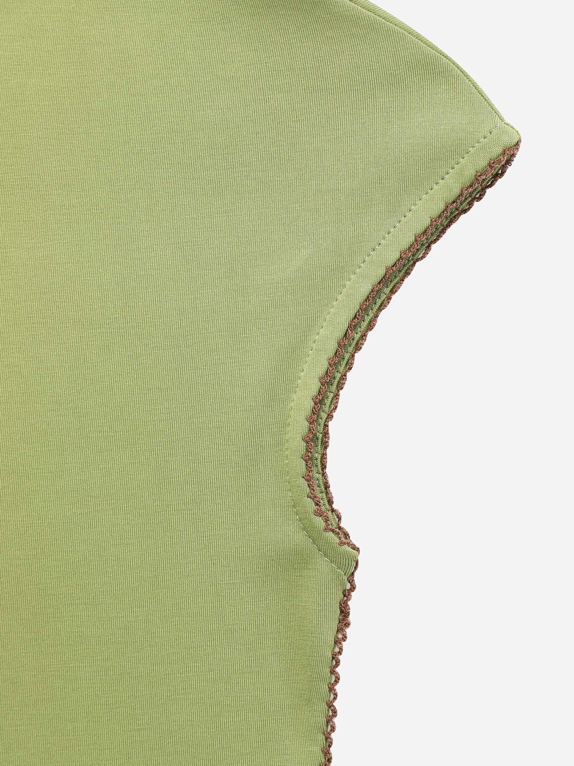 LACED SLEEVELESS TOP